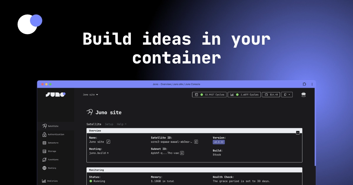 Juno screenshot